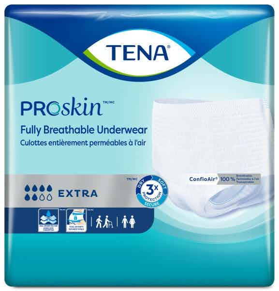 TENA Extra Protective Incontinence Underwear, Extra Absorbency