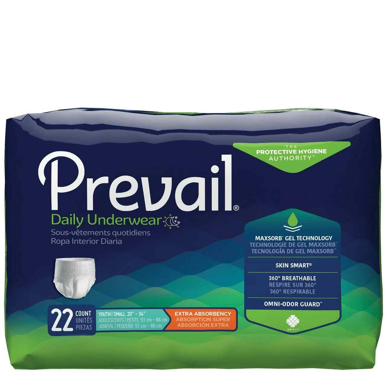 Prevail Pull-Up Underwear, Extra