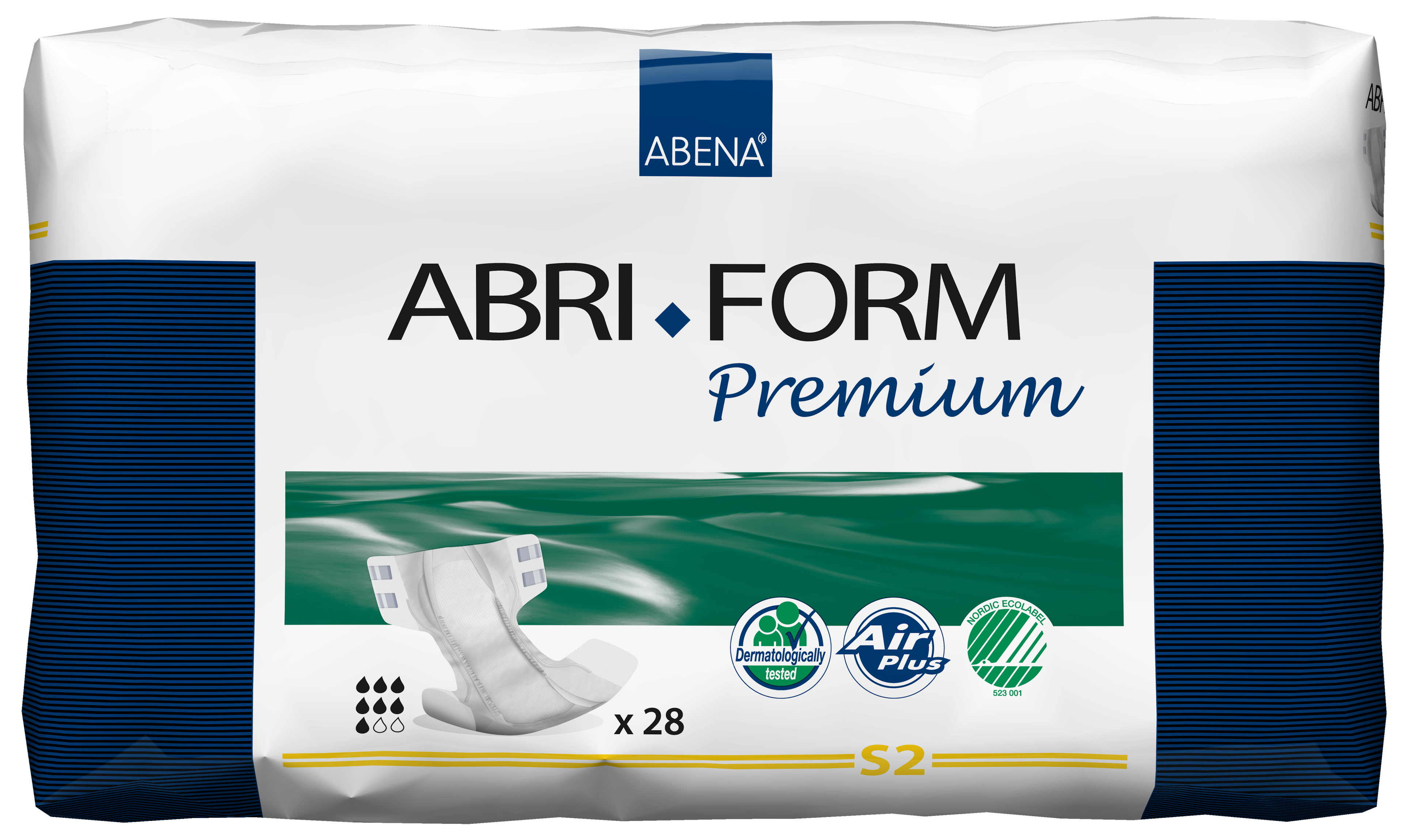 Abena Abri-Form Premium Adult Diapers with Tabs, S2
