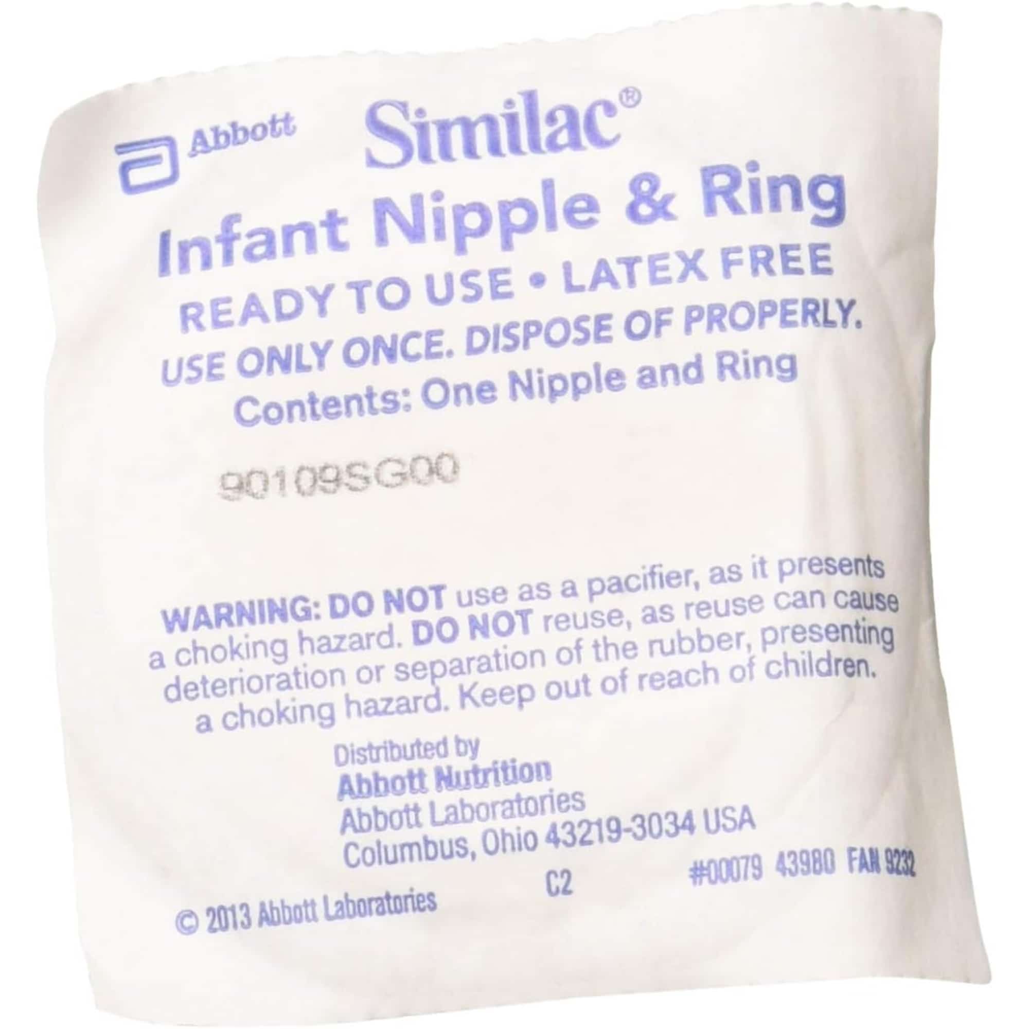 Abbott Nutrition Infant Nipple and Ring