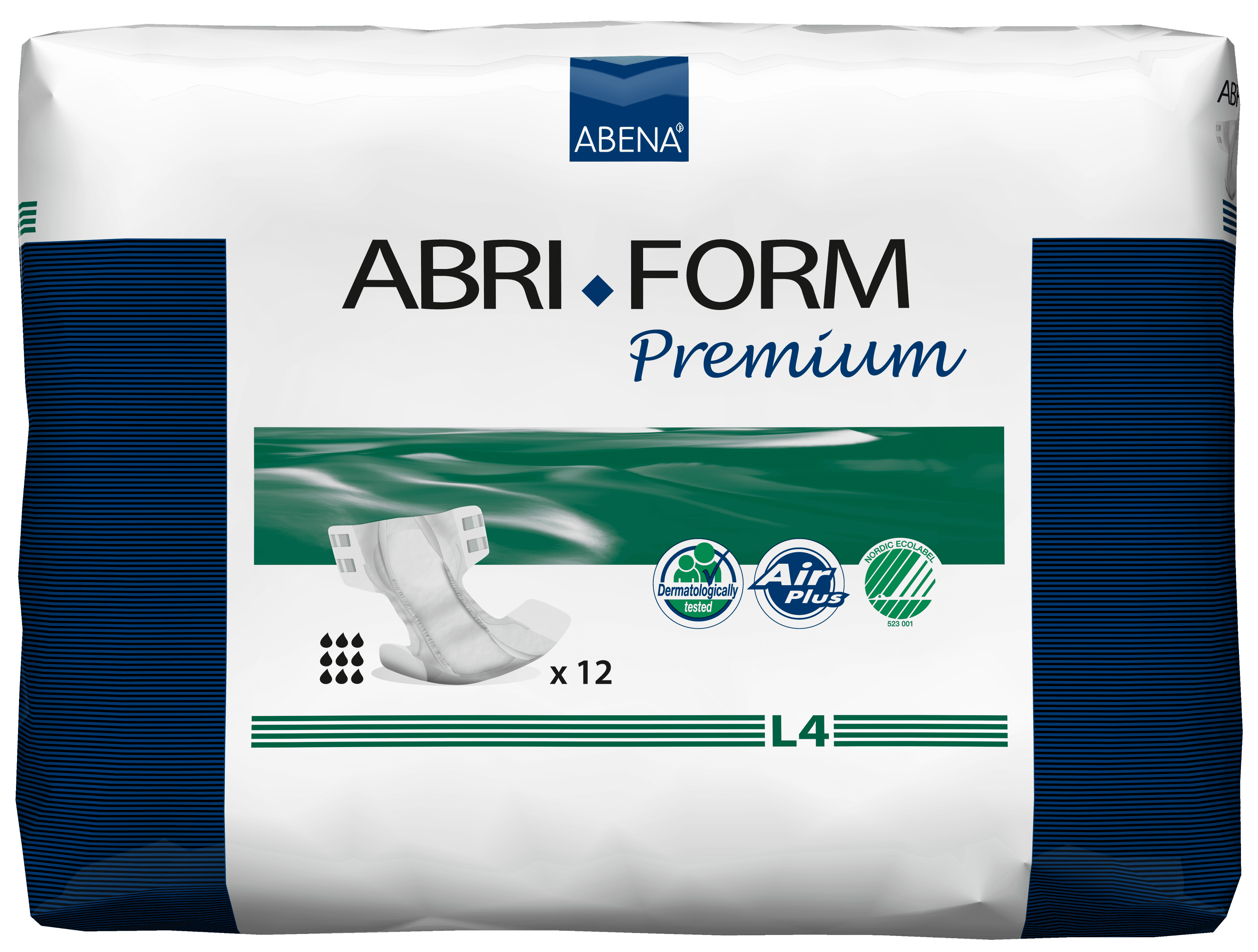 Abena Abri-Form Premium Adult Diapers with Tabs, L4