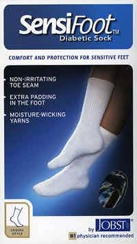 JOBST Sensifoot Diabetic Compression Socks, Comfort and Protection