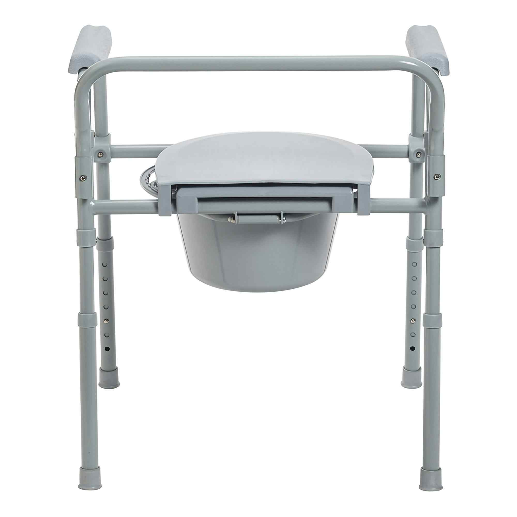 Image of McKesson Commode Chair with Fixed Arm product back