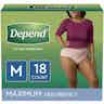 Depend underwear for women