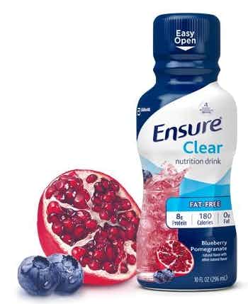 Ensure Clear Nutritional Drink, Blueberry Pomeganate
