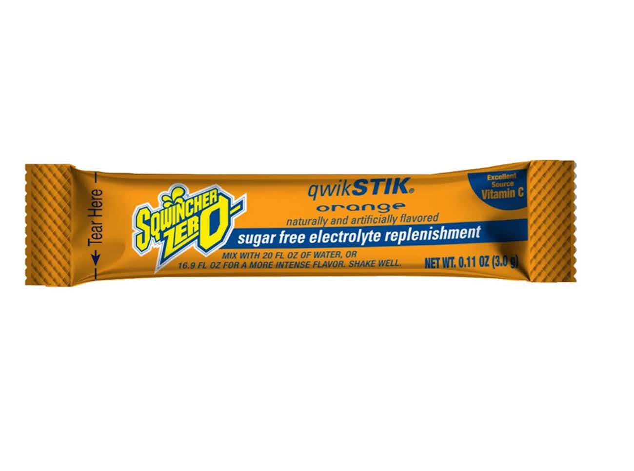 Sqwincher Zero Qwik Stik Electrolyte Replenishment Drink Mix