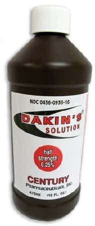 Dakins Antimicrobial Wound Cleanser, Bottle