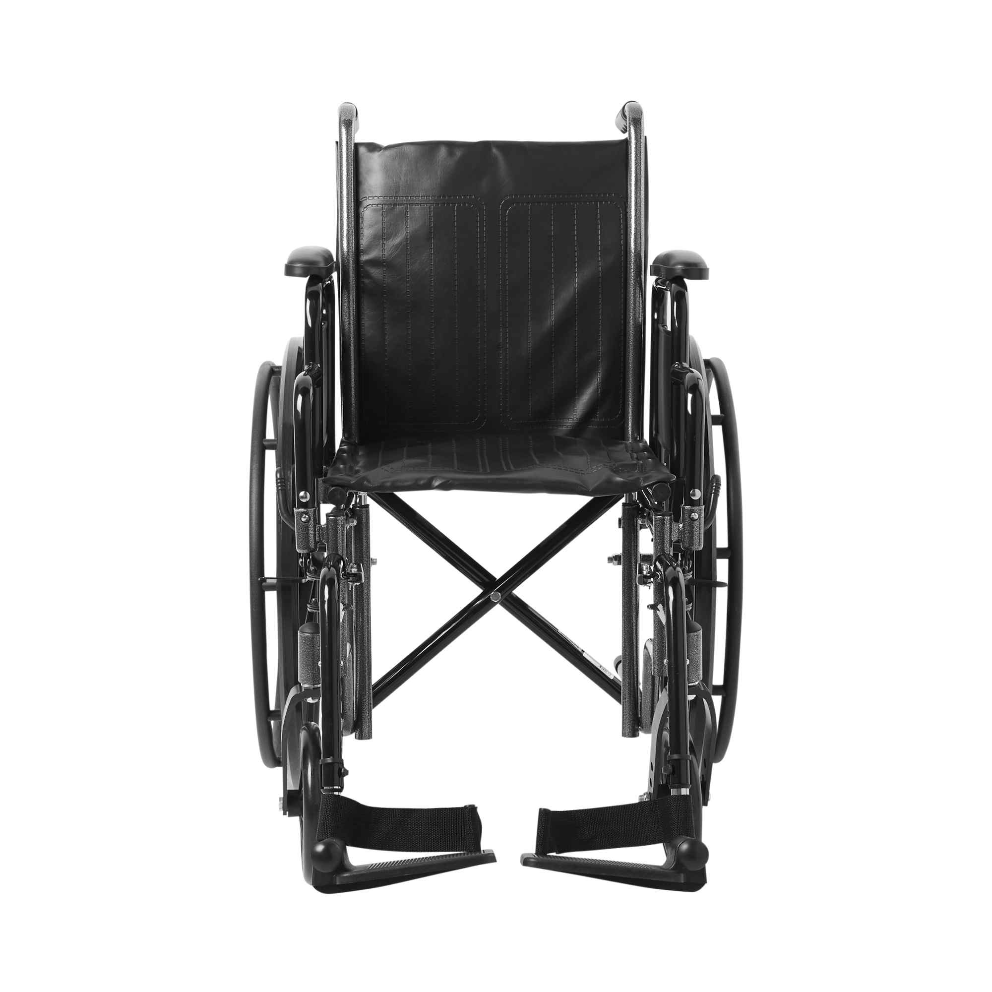 McKesson Wheelchair with Padded Arms, Swing-Away Footrest