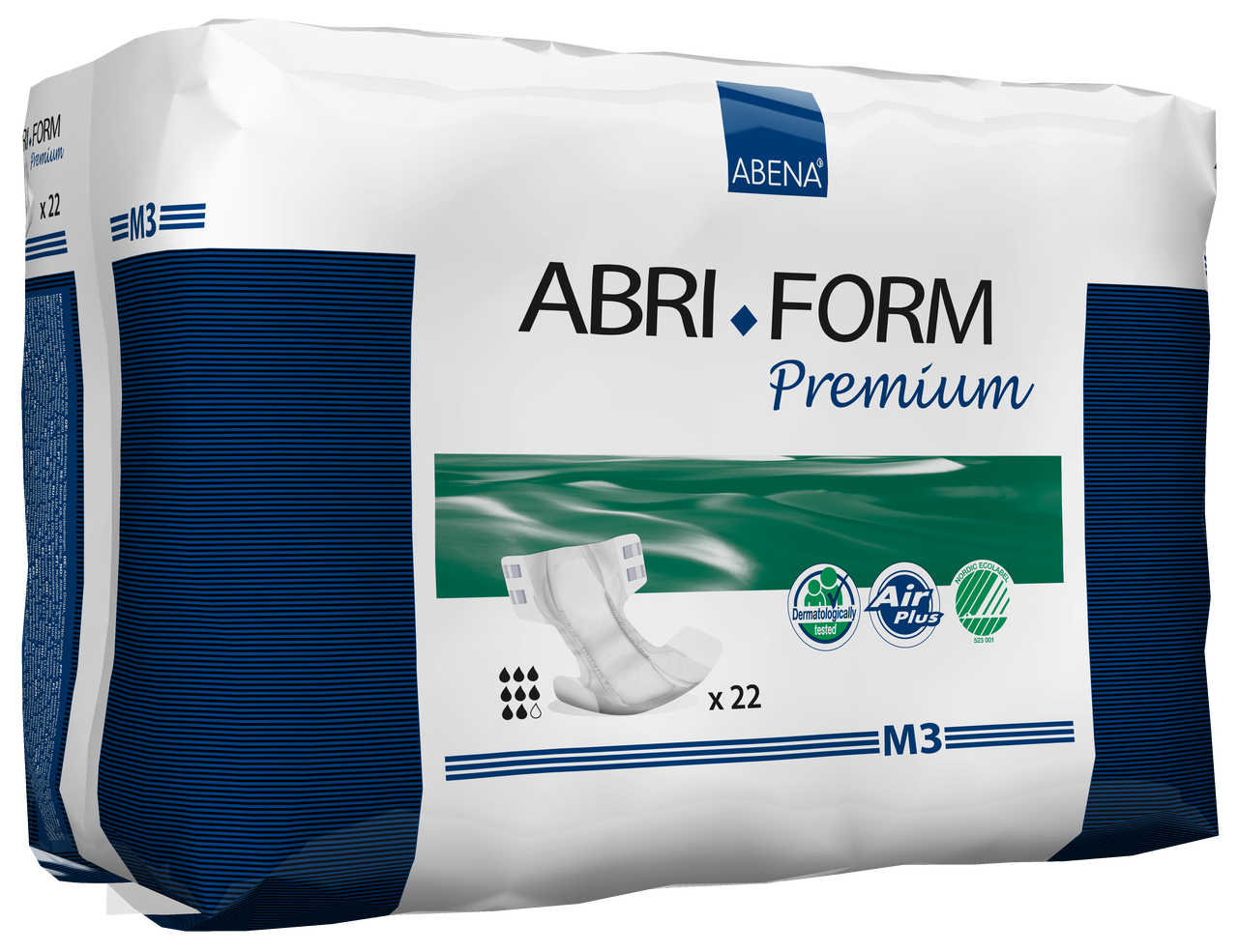 Abena Abri-Form Premium Adult Diapers with Tabs, M3