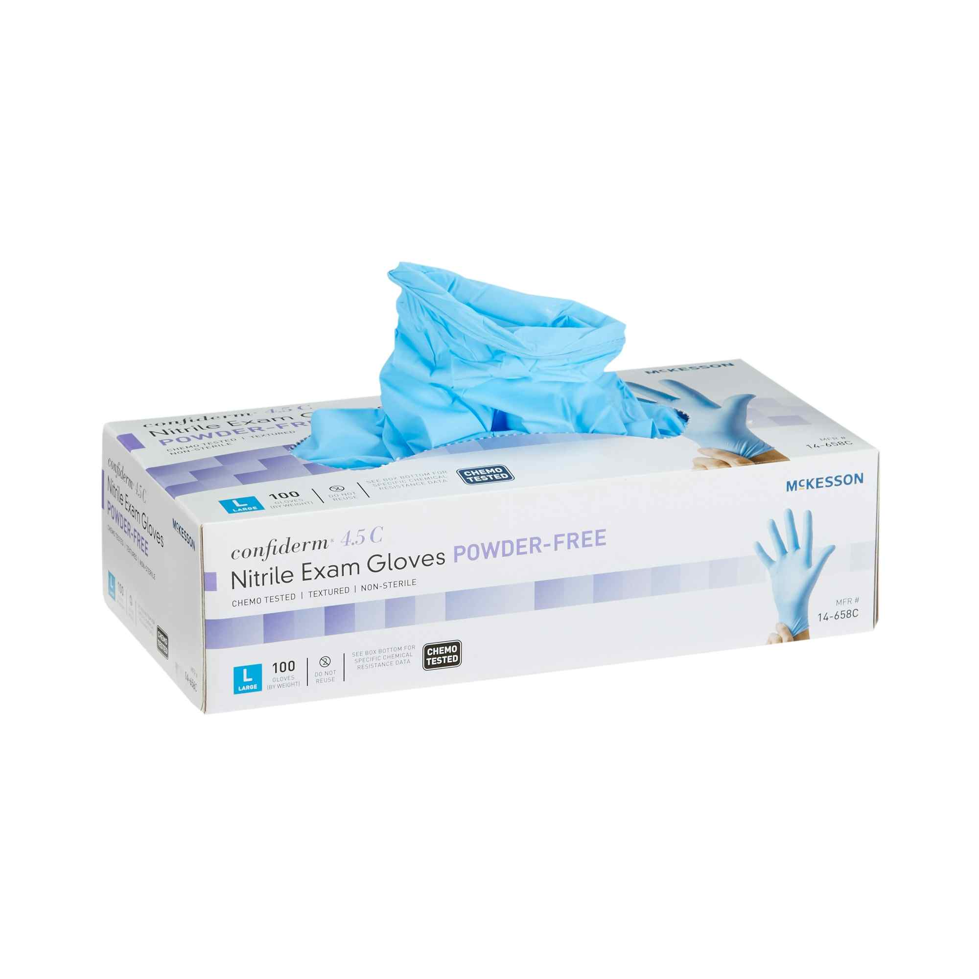 McKesson Confiderm 4.5C Nitrile Gloves
