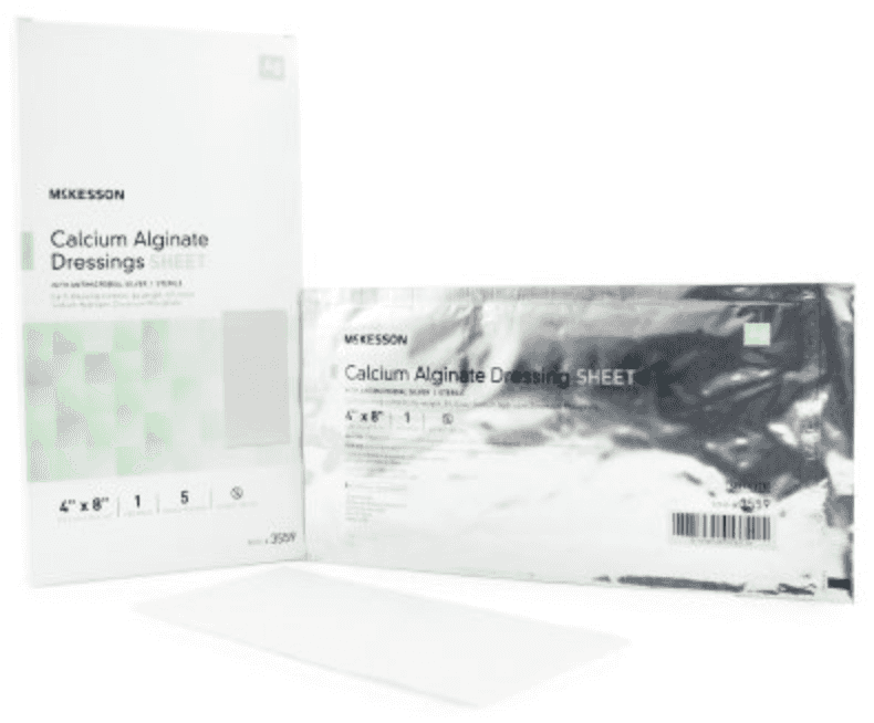 mckesson calcium alginate dressing with antimicrobial silver Silver Alginate Dressing McKesson Non-adhesive