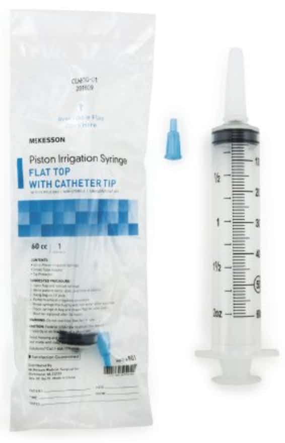 McKesson Irrigation Catheter Tip Syringe, NonSterile