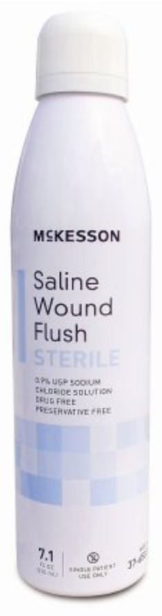 McKesson Saline Wound Flush, Sterile
