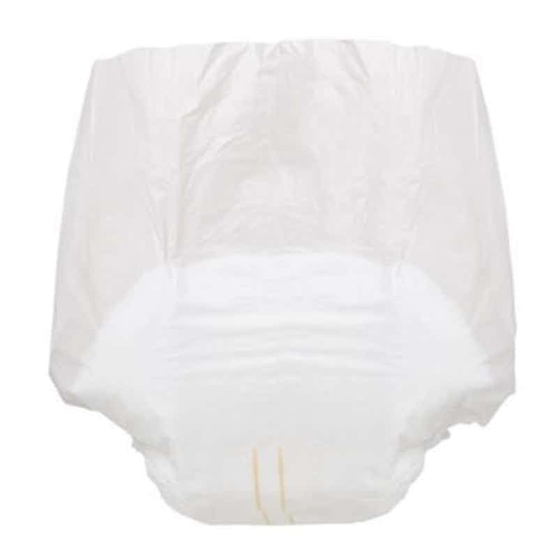 Attends Care Poly Adult Diapers, Heavy, Back of Diaper