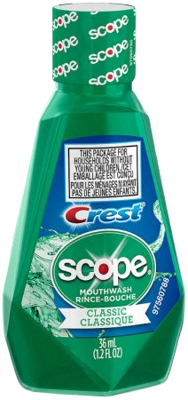 Crest Scope Classic Mouthwash, Mint Flavor