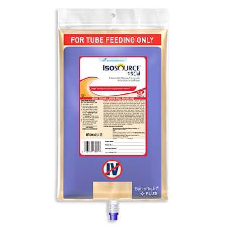Isosource 1.5 Cal Tube Feeding Formula, Bag