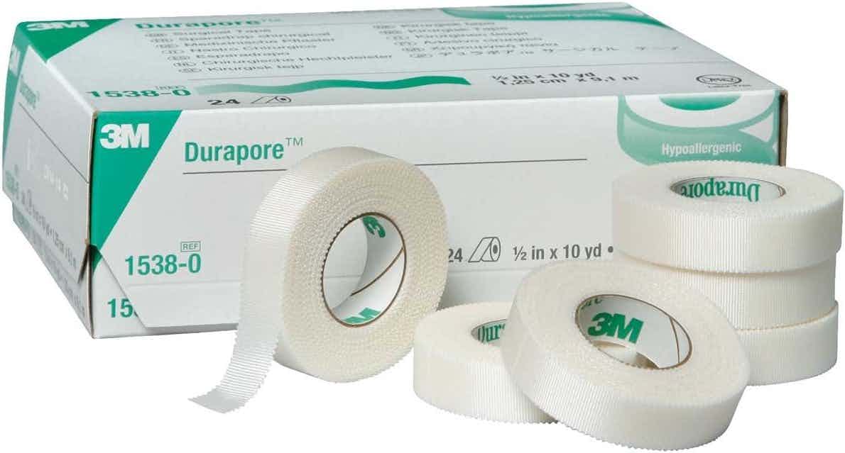 3M Durapore Silk-Like Cloth Medical Tape