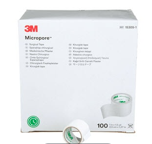 3M Micropore Skin Friendly Paper Medical Tape
