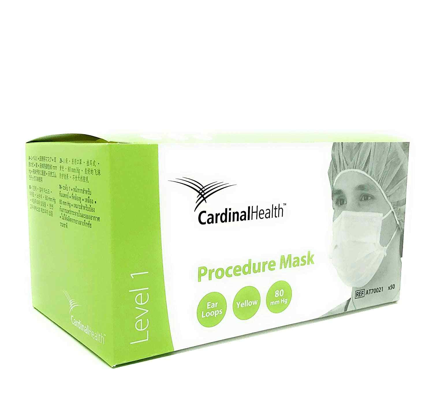 Cardinal Health Pleated Procedure Mask