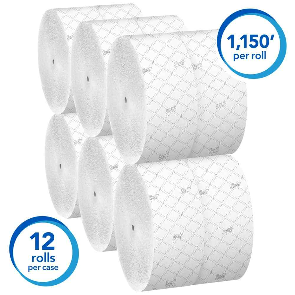 Scott Essential Toilet Paper, Jumbo Size