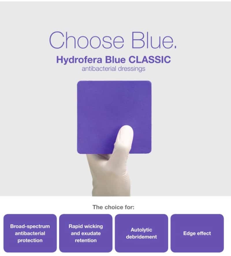 how to use hydrofera blue dressing Hydrofera Blue Ready Foam Wound Dressing