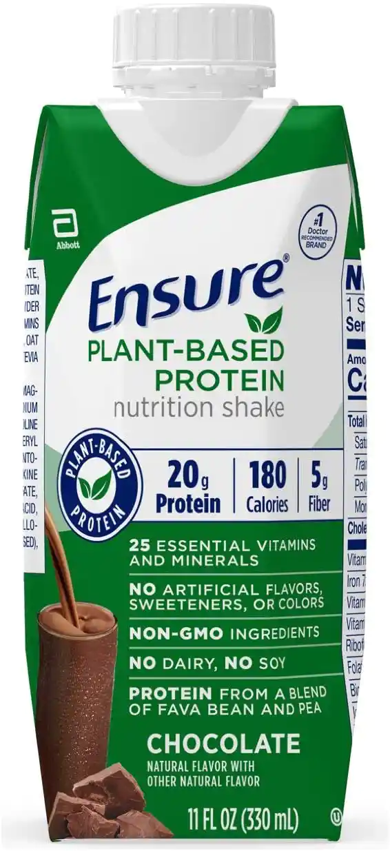 Ensure Plant-Based Protein Nutritional Shake, Carton