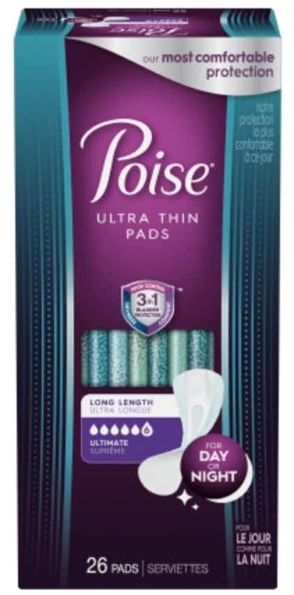 Poise Ultra Thin Pads, Ultimate