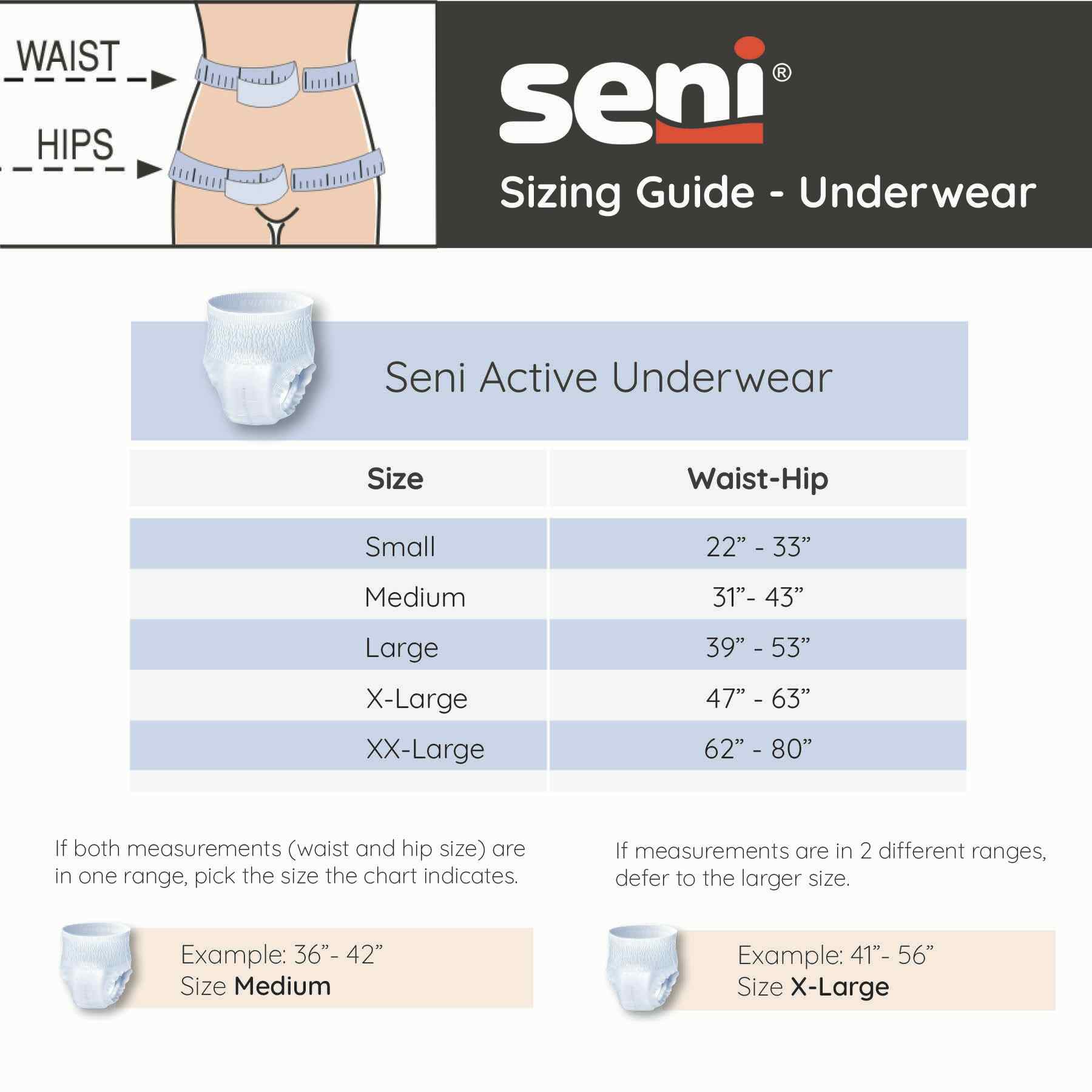 Seni Active Super Plus Underwear