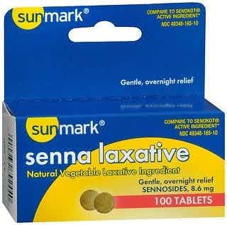 Sunmark Senna Laxative Tablets