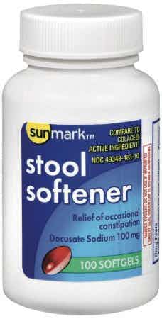 Sunmark Stool Softener, Softgel
