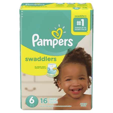 Pampers Swaddlers Baby Diapers with Tabs