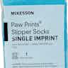 McKesson Paw Prints Slipper Socks
