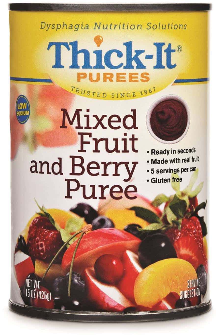 Thick-It® 15 oz. Puree Mixed Fruit and Berry 