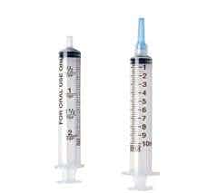 Becton Dickinson Oral Medication Syringe, Clear Barrel