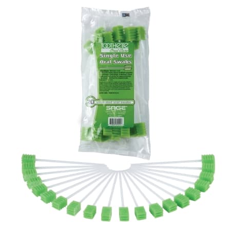 Toothette Plus Oral Swabstick, 6071-PK20, Pack of 20