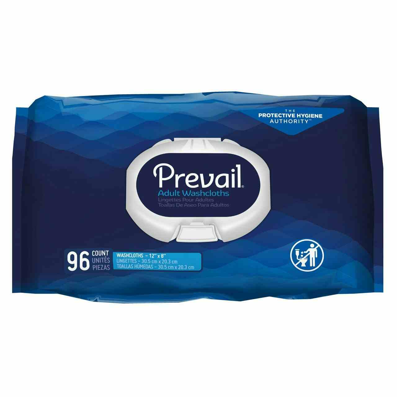 Prevail Personal Wipes with Lotion, Chamomile Scented
