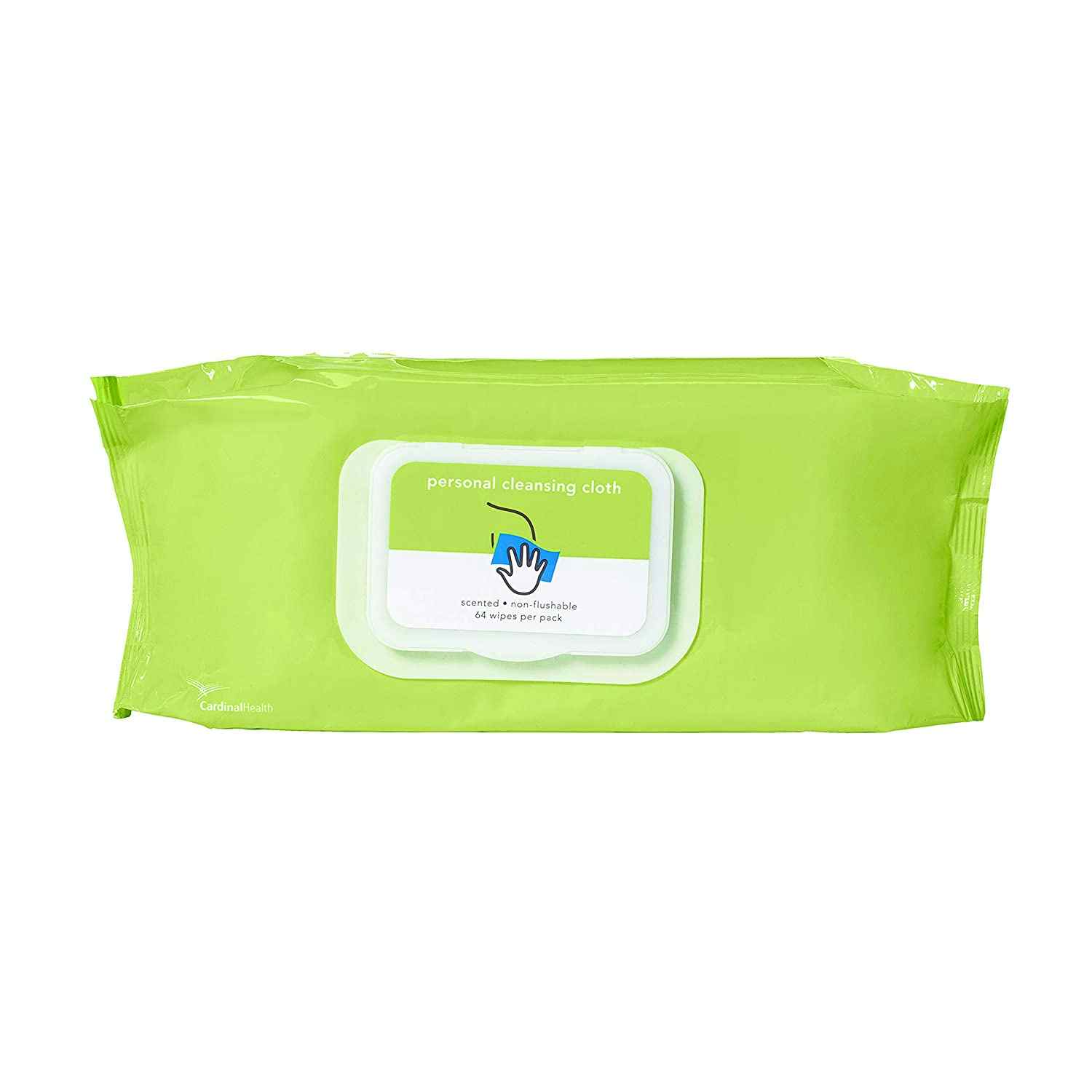 Cardinal Personal Cleansing Cloth, Non-flushable