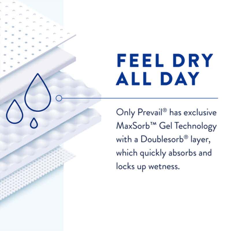 Prevail Feel Dry All Day