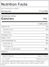 Thick-it Puree Caramel Apple Pie, H317-F8800-EA1, 1 Can, Nutritional Label