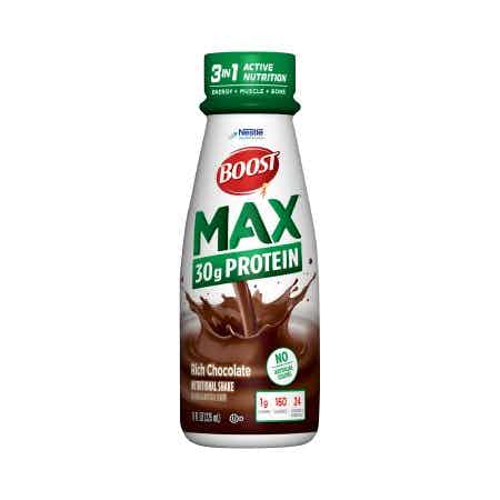 Boost Max Ready to Use Oral Protein Supplement Bottle Rich Chocolate