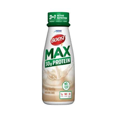 Boost Max Ready to Use Oral Protein Supplement Bottle Very Vanilla