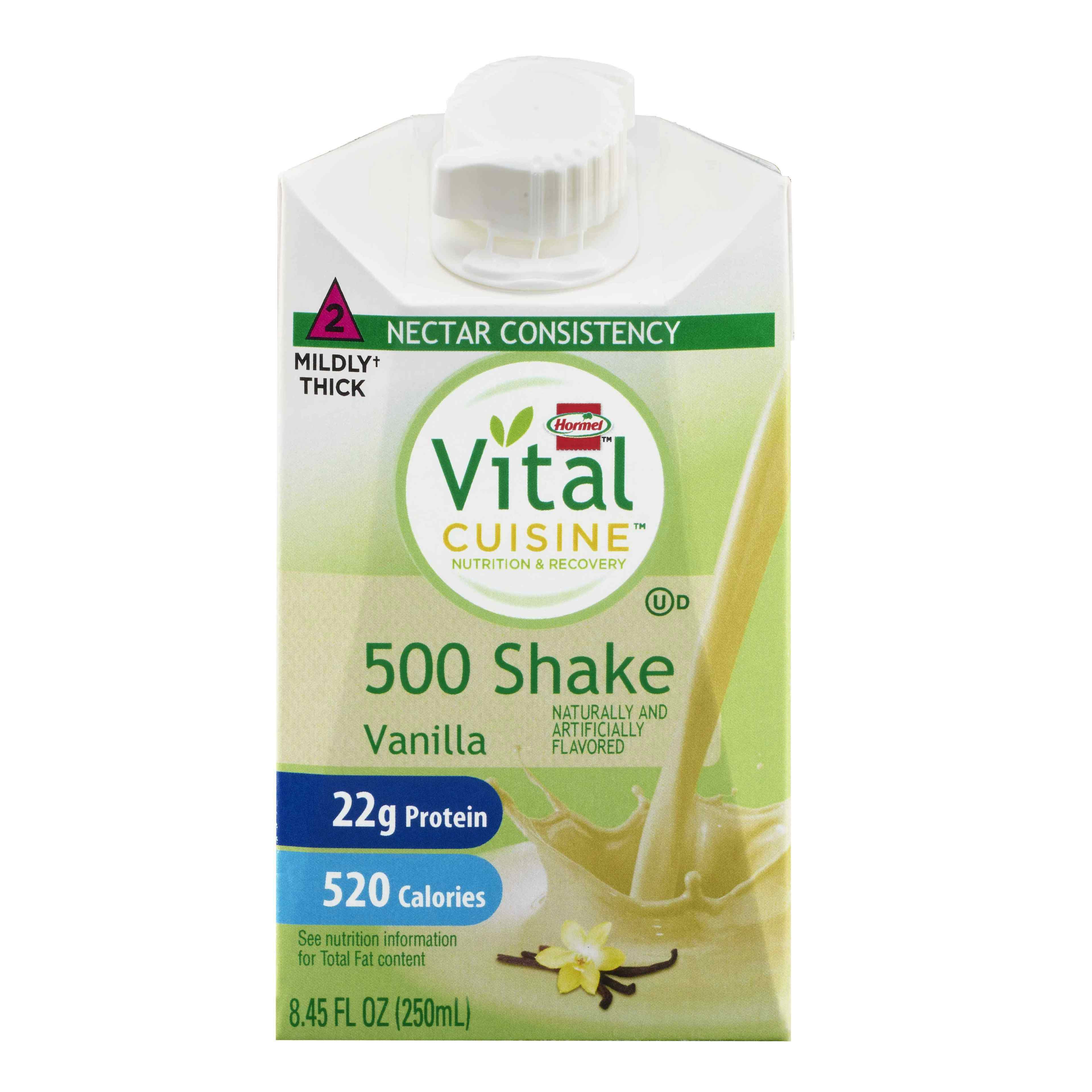 Vital Cuisine Ready to Use Oral Supplement Shake, 72504, 8.45 oz Vanilla - Case of 27