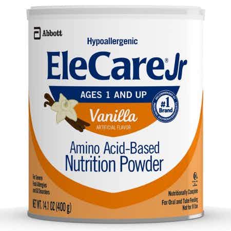Can of  Vanilla EleCare Jr Pediatric Oral Supplement
