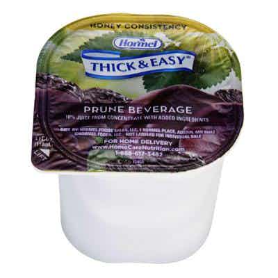 Thick & Easy Ready to Use Thickened Beverage, Prune Flavor, 4 oz., Portion Cup