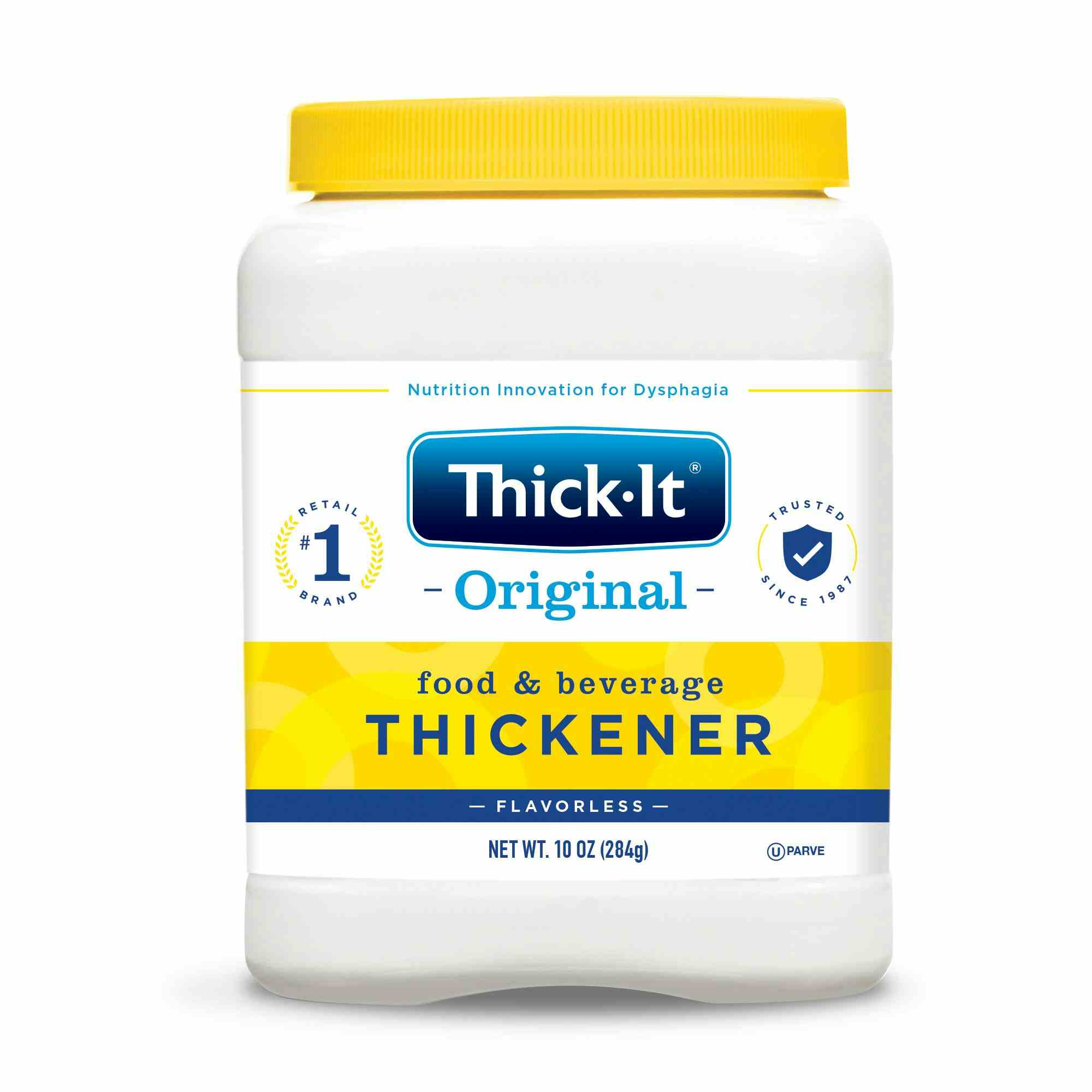 Thick-It Food and Beverage Thickener Original, Unflavored Powder, 10 oz, Canister , J584-H5800, Case of 6 Canisters
