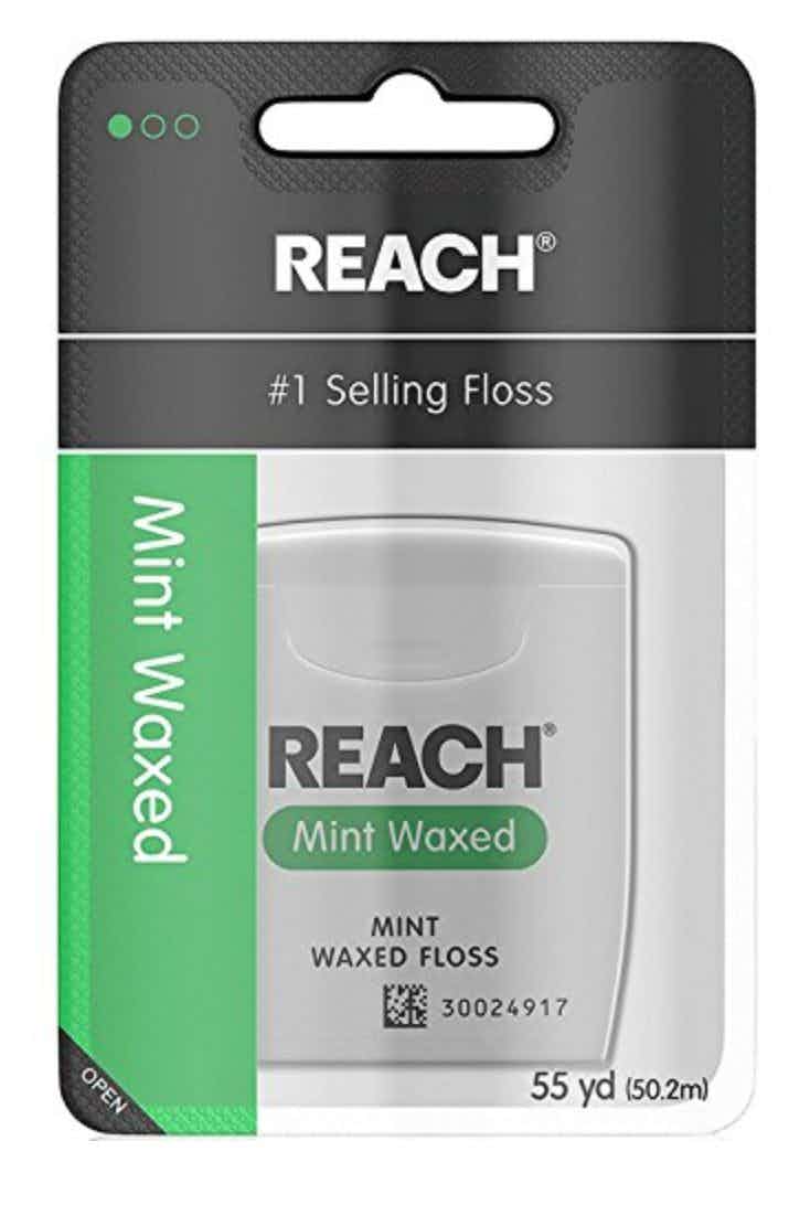 Reach Waxed Dental Floss, Mint Flavor