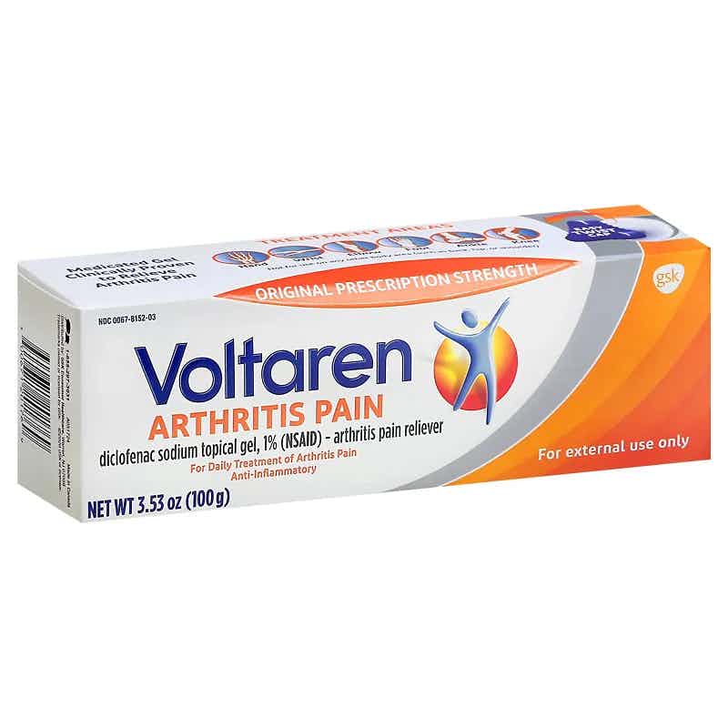 Voltaren Topical Arthritis Pain Relief Gel, 00067815203, 100 Gram - 1 Each