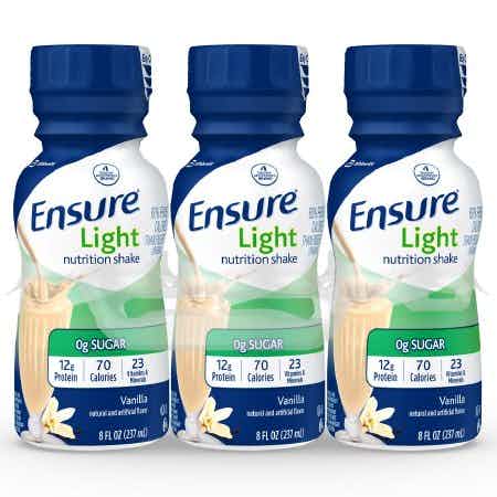 Ensure Oral Supplement, Light Vanilla, 64123, 6 Bottles