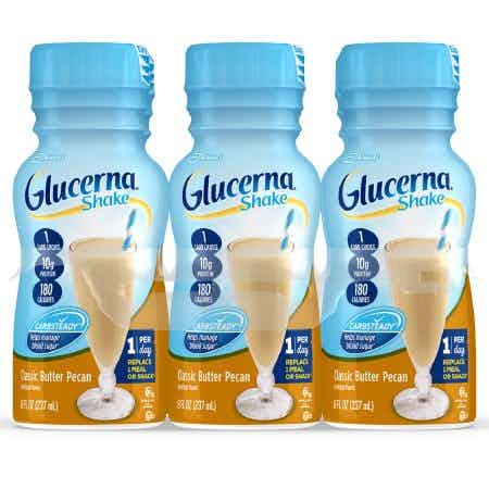 Glucerna Ready to Use Oral Supplement Shake, Bottle, Butter Pecan Flavor, 8 oz. , 57810, Case of 24 Bottles