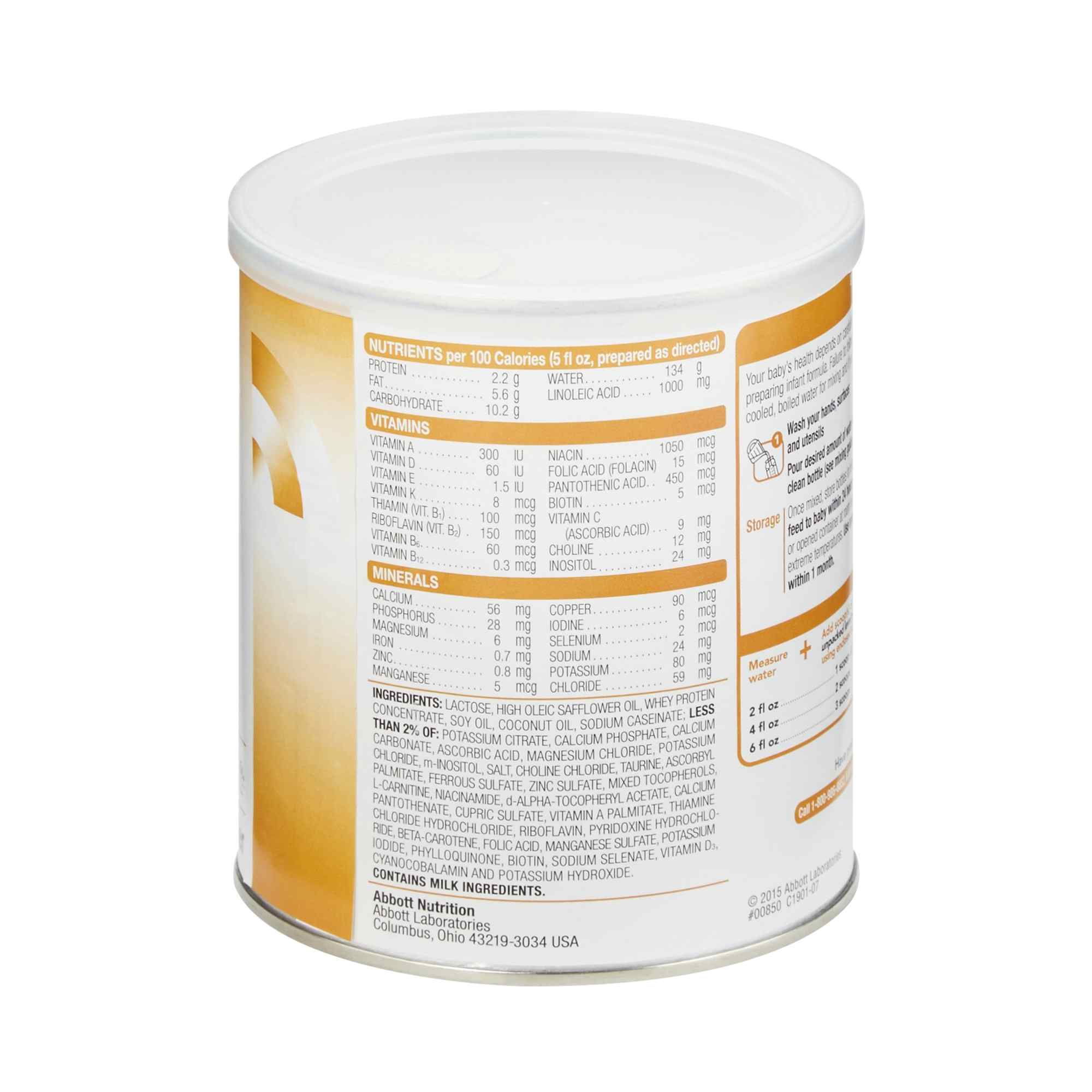  Similac PM Infant Formula Powder, 14.1 oz., Can, 00850, Case of 6 Cans